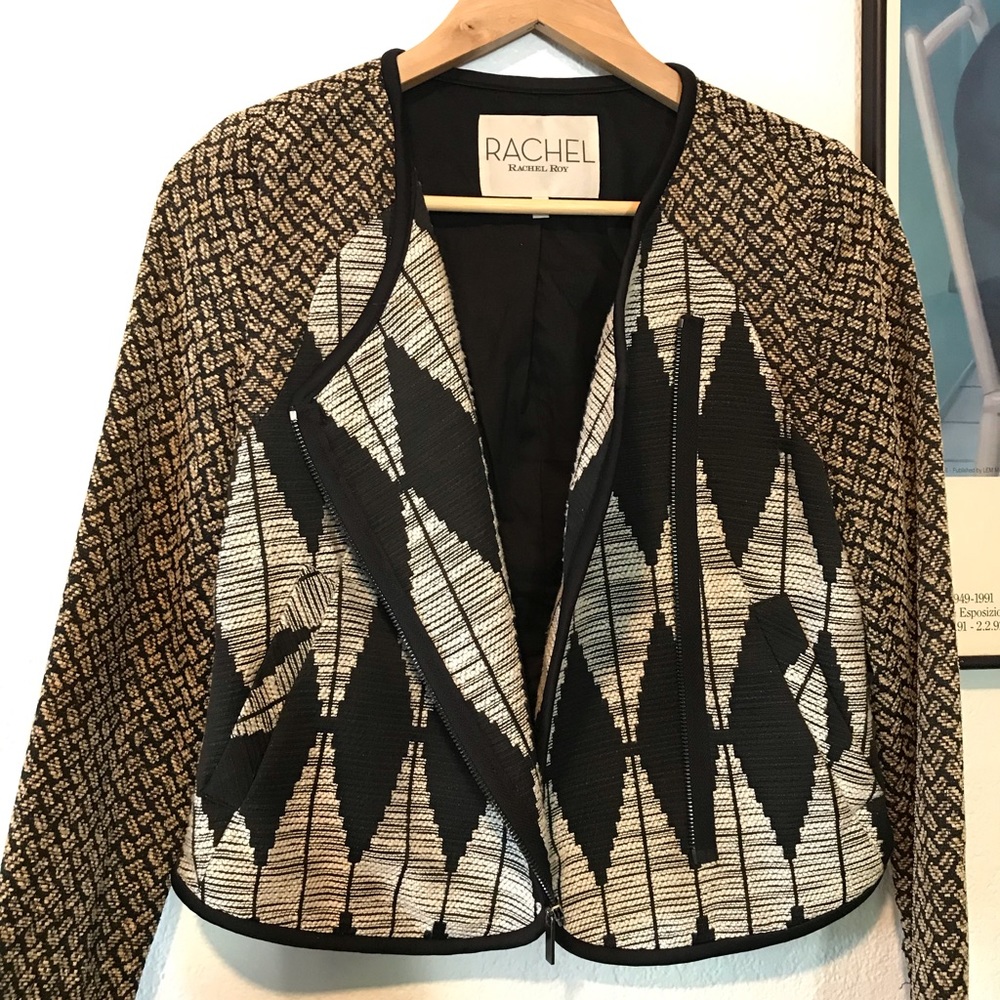 Raquel Roy cropped jacket